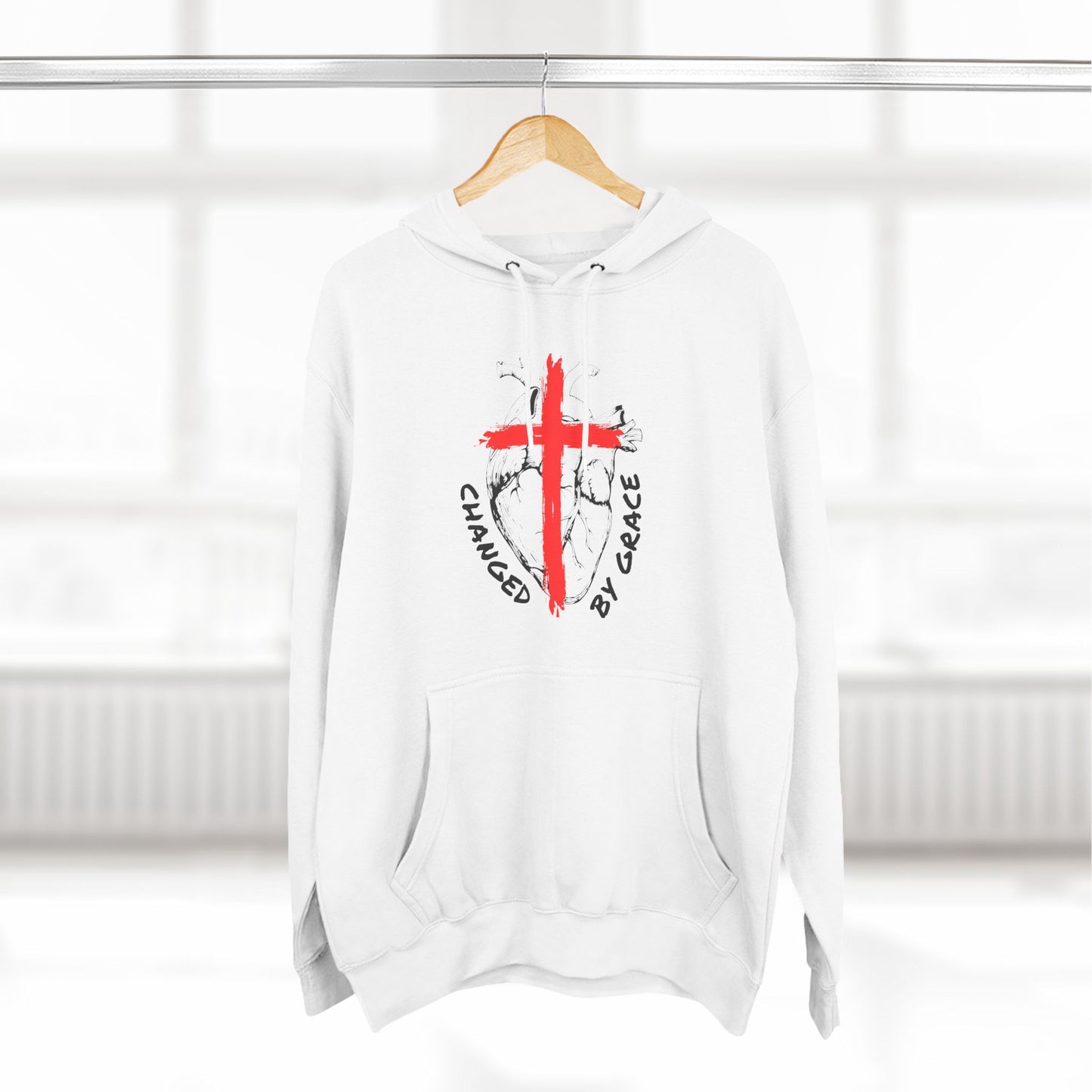 red cross changed hoodie