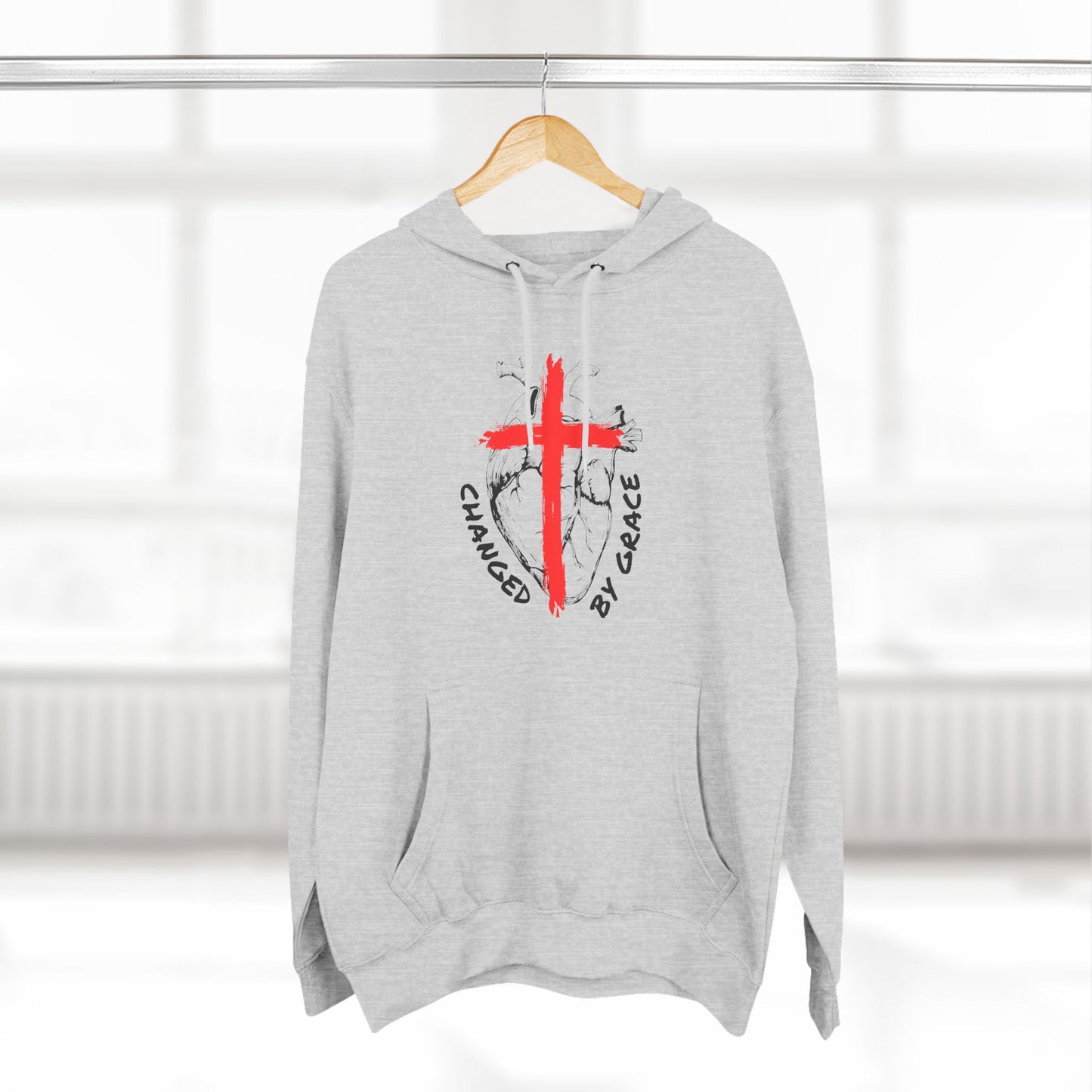 red cross changed hoodie