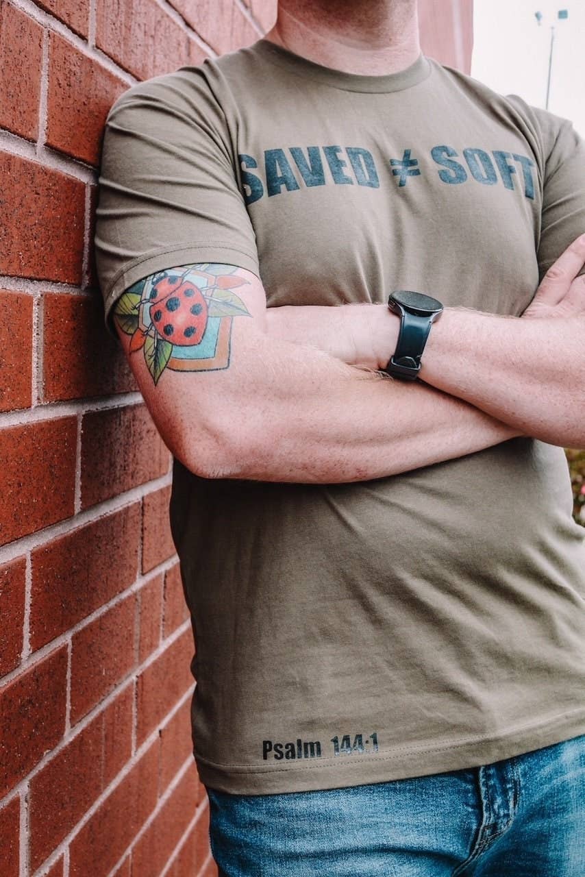 Saved Not Soft Graphic Summer Tshirt