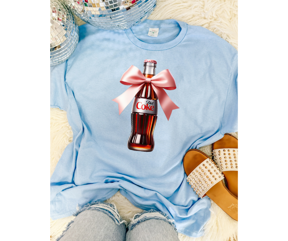 Vintage diet coke Bow Tee