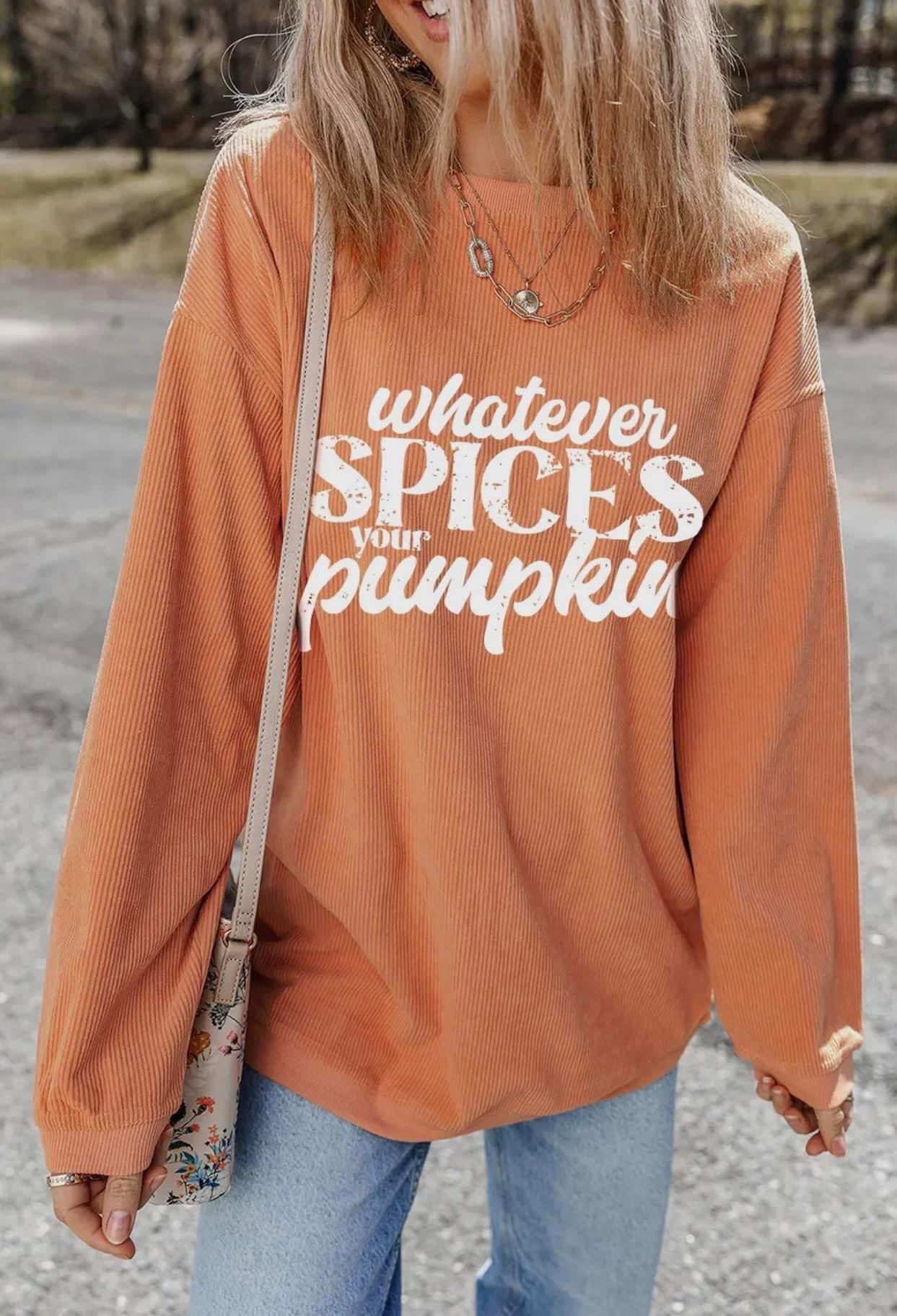 Whatever spices your pumpkin