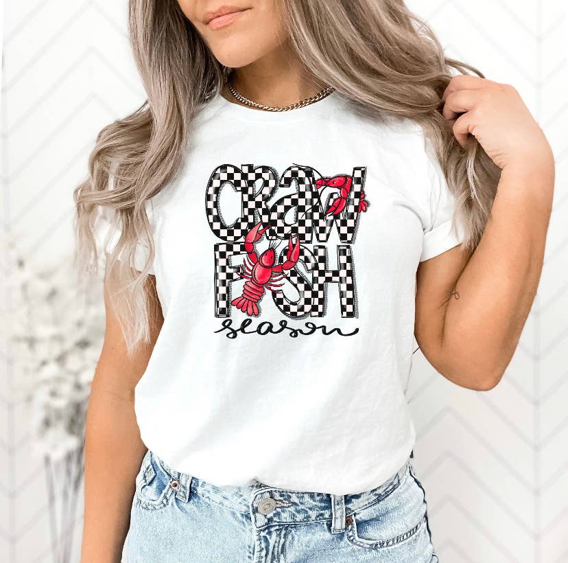 Crawfish Season Short Sleeve Shirt