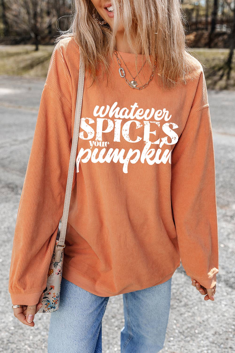 LDC Graphic Corded Pullover Sweatshirt