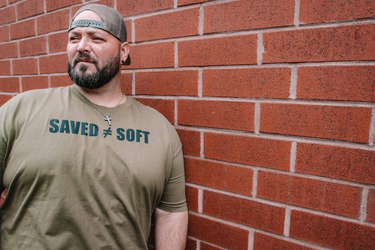 Saved Not Soft Graphic Summer Tshirt